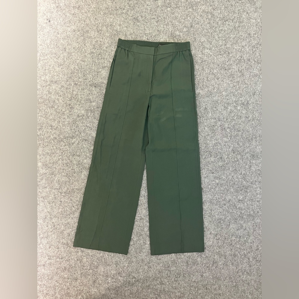 COS olive green pants size 6